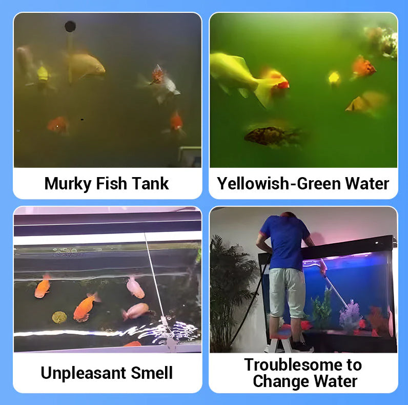 AEXZR™ Powerful Aquarium Ⓒⓡⓨⓢⓣⓐⓛ Ⓒⓛⓔⓐⓡ Water Purification Tablet
