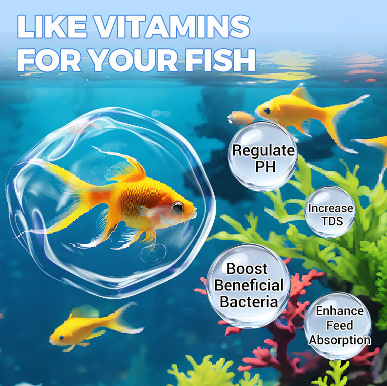 AEXZR™ Powerful Aquarium Ⓒⓡⓨⓢⓣⓐⓛ Ⓒⓛⓔⓐⓡ Water Purification Tablet