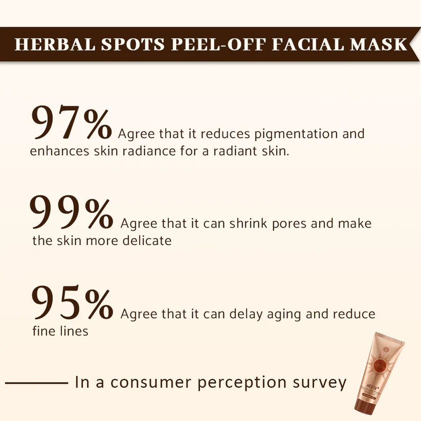 AEXZRยฎ Herbal Spots โ
๐ค๐๐ง๐ ๐ฆ๐ก ๐ฅ๐ ๐๐% Peel-Off Facial Mask