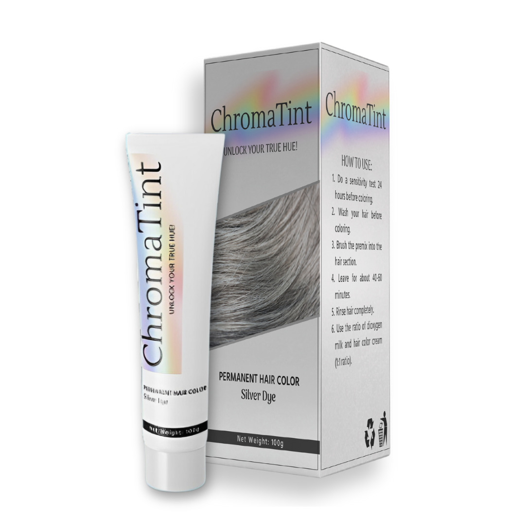 ChromaTint™ Permanent Silver Hair Dye - Last day discounts 💲 up to 80% Off 🤑