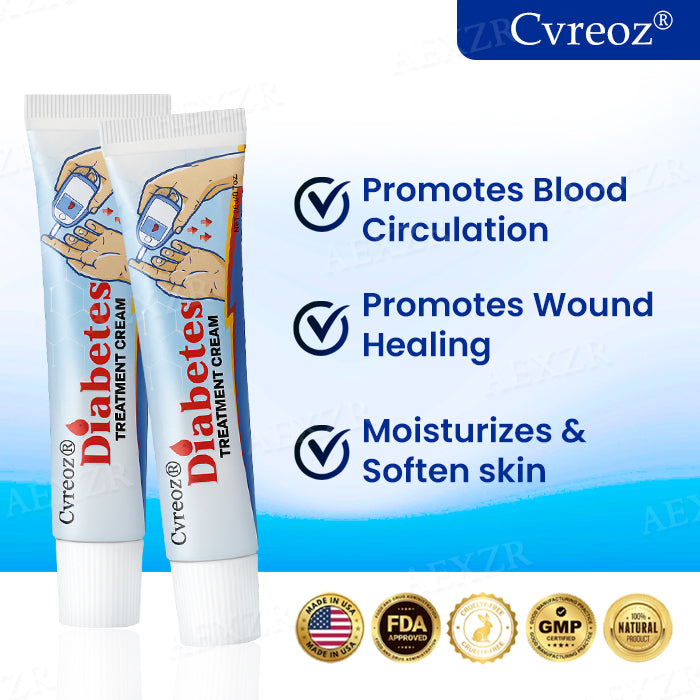 🌟 Official Store | Cvreoz® Diabetes Treatment Cream🔥 Reclaim Your Skin Health Today!
