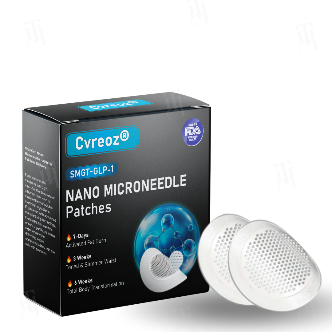 🌟 Official Store | Transform Your Body with Cvreoz® SMGT-GLP-1 Nano Microneedle Patches!🔥Your Innovative Solution for Weight Loss and Blood Sugar Control!✅