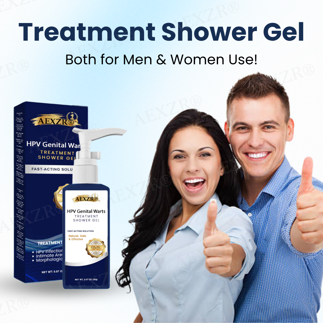 🔥Hot Sales - 50% OFF🔥AEXZR® HPV Genital Warts Treatment Shower Gel
