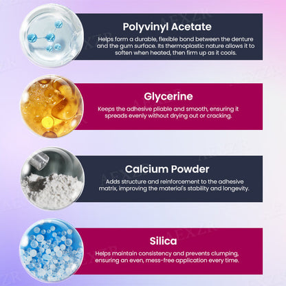 🔥Hot Sales - 50% OFF🦷Dobshow® Thermoplastic Denture Adhesive