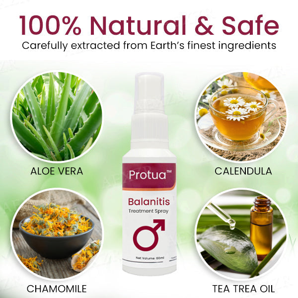Protua™ Balanitis Treatment Spray - 👩‍⚕️Expert Recommendations Backed by the Health Association in the USA!🔥