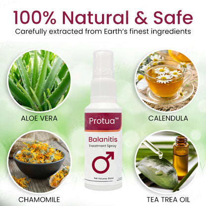 Protua™ Balanitis Treatment Spray - 👩‍⚕️Expert Recommendations Backed by the Health Association in the USA!🔥
