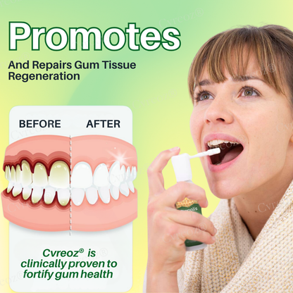 🌟 Official Store | Cvreoz® Propolis Oral Health Spray – Your Natural Solution for Healthy Gums!