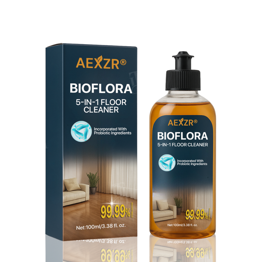 🌟 Official Store |Few Stock Available🔥Hot Sale - 50% OFF🌿AEXZR® BioFlora 5-in-1 Floor Cleaner