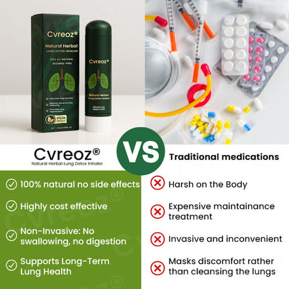 Cvreoz® Natural Herbal -𝕊𝕒𝕧𝕖 𝕦𝕡 𝕥𝕠 𝟟𝟘%- Lung Detox Inhaler ✅ʟɪᴍɪᴛᴇᴅ ᴅɪꜱᴄᴏᴜɴᴛ ᴇxᴘɪʀᴇꜱ ɪɴ 1️⃣0️⃣ ᴍɪɴᴜᴛᴇꜱ