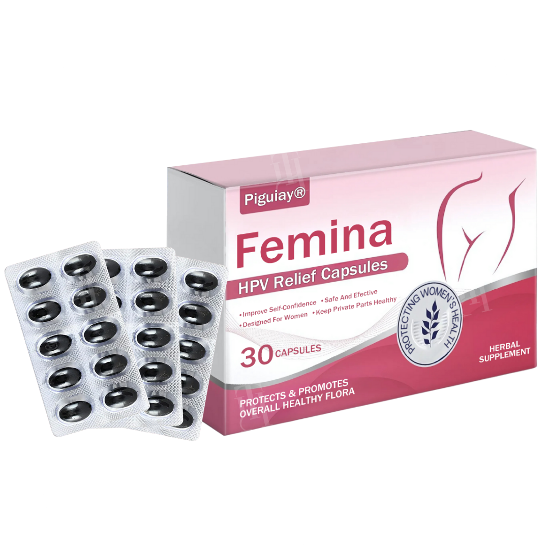 🌟 Official Store | Piguiay® Femina HPV Relief Capsules – Unlock Comfort and Confidence!