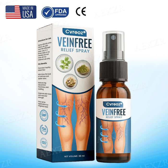 🔥Hot Sales - 50% OFF🌿Cvreoz® VeinFree Relief Spray