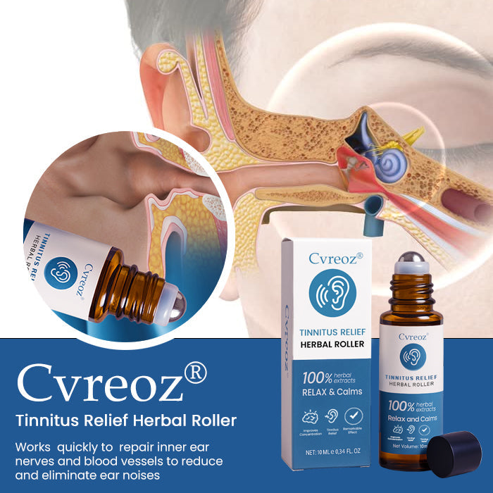 🔥FDA Designated Medical Online Store | 🌟 Cvreoz® Tinnitus Relief Herbal Roller - Already Sold 120,000+ Bottles Worldwide🔥