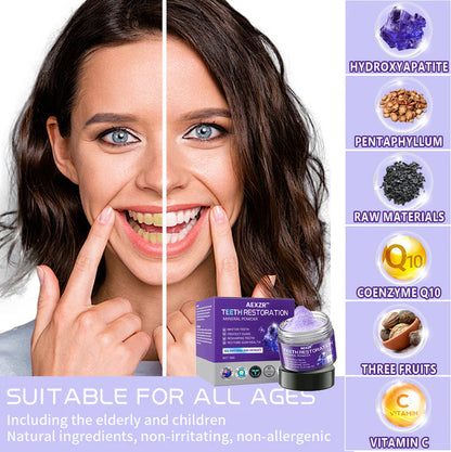AEXZR™ Teeth Restoration Mineral Powder - 🦷 Restore, Repair, Smile Brighter!😁