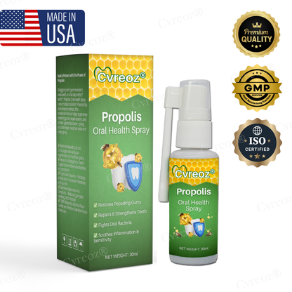 🌟 Official Store | Cvreoz® Propolis Oral Health Spray – Your Natural Solution for Healthy Gums!