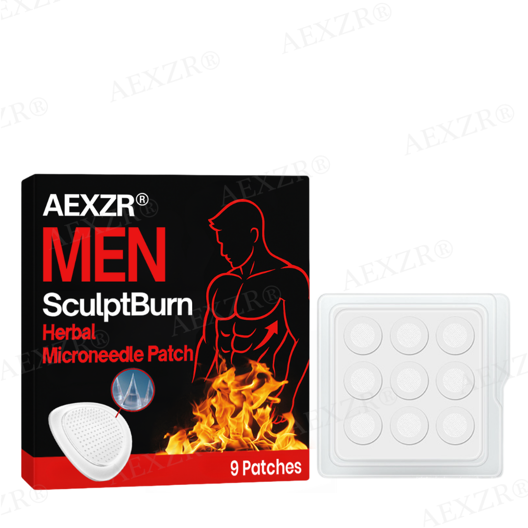 AEXZR® Men SculptBurn  🎉🅻🅸🅼🅸🆃🅴🅳 🆃🅸🅼🅴 🅾🅵🅵🅴🆁🎉 Herbal Microneedle Patch ✅ 𝕊𝕒𝕧𝕖 🇺🇵 𝕥𝕠 7️⃣0️⃣% 𝐄𝐧𝐝𝐬 𝐢𝐧 𝟏𝟎 𝐦𝐢𝐧𝐮𝐭𝐞𝐬❗