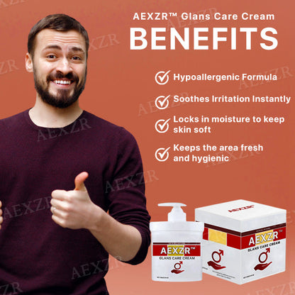 AEXZR™ Glans Care Cream - Recommended and Trusted by Experts!