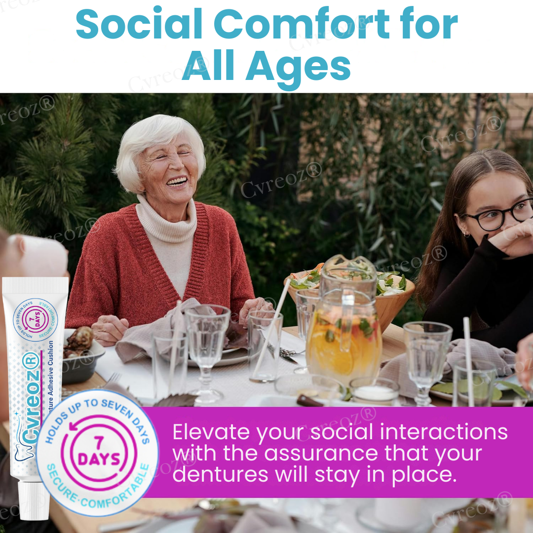 🌟 Official Store | Cvreoz® Thermoplastic Denture Adhesive Cushion🦷 Secure Your Smile with Confidence!