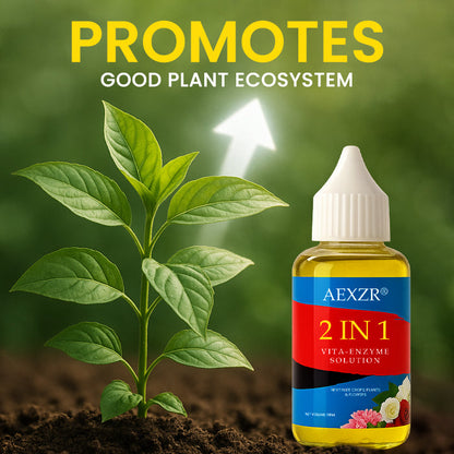 🌟 Official Store |Few Stocks Available🔥Hot Sale - 50% OFF🌿AEXZR® 2 in 1 Vita-Enzyme Solution