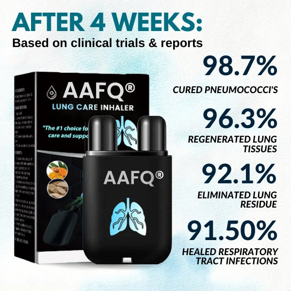 🔥FDA Designated Medical Online Store | 🌿AAFQ® Lung Care Inhaler – Your Path to Lung Detox!