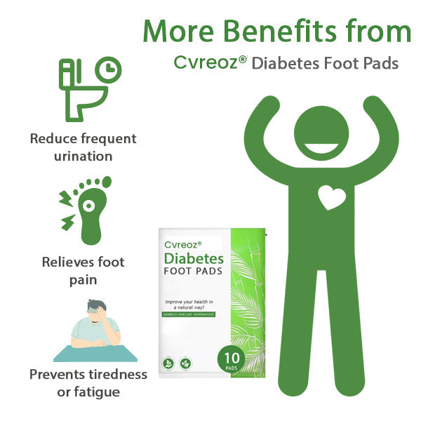 🌟 Official Store | Cvreoz® Diabetes Foot Pads🌿 Take Control of Your Diabetes Naturally!🔥Over 50,000 units sold