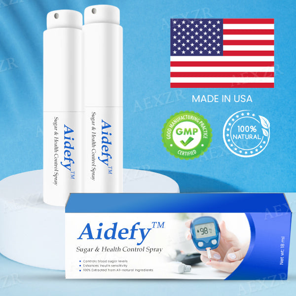 Aidefy™ Sugar & Health Control Spray - 🔥Clinically Proven and Trusted by Experts!🔥