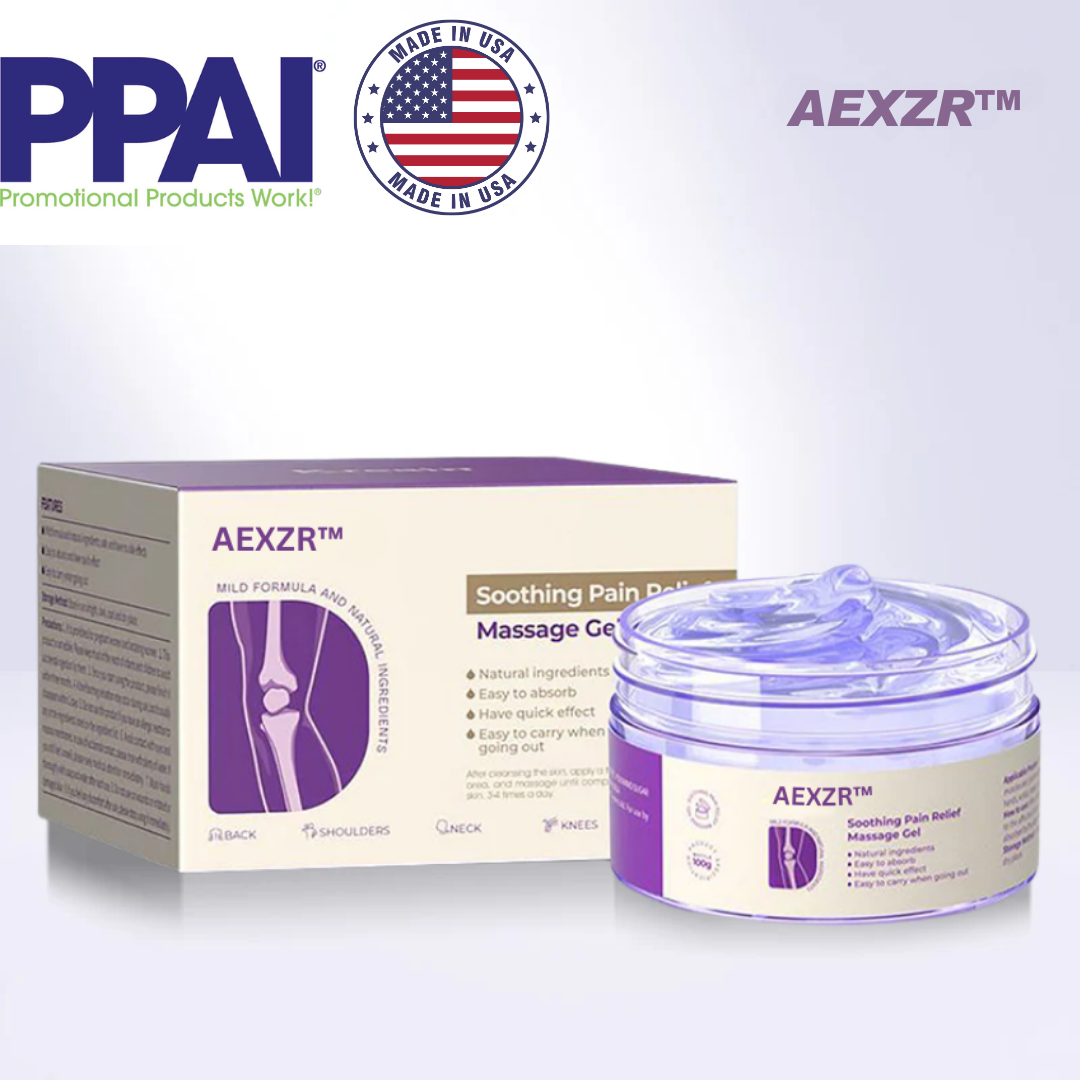 AEXZR™ Turmeric & Emu Oil Arthritis Soothing Pain Relief Massage Gel 👨‍⚕️American Osteopathic Association (AOA) Approved
