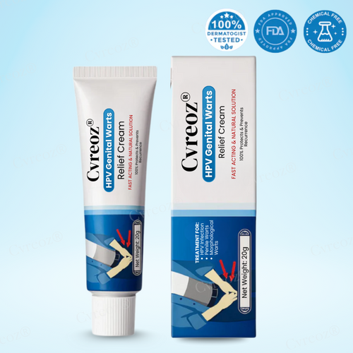 15 Pieces LEFT!!.. Cvreoz® HPV Genital Warts Relief Cream ✅ 70% Off! Ends in 10 Minutes💨💙
