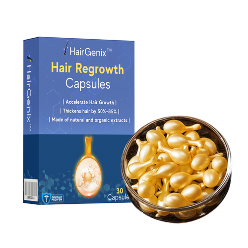 HairGenix™ Hair Regrowth Capsules 👩‍🦰Your Pathway to Fuller, Healthier Hair!👨‍🦰 Grab your discounts TODAY!⚡⚡