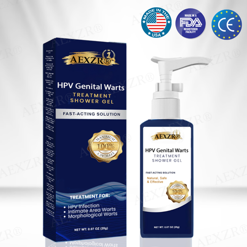 🔥Hot Sales - 50% OFF🔥AEXZR® HPV Genital Warts Treatment Shower Gel