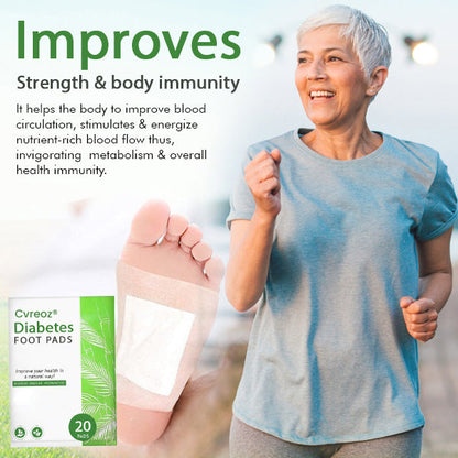 🌟 Official Store | Cvreoz® Diabetes Foot Pads🌿 Take Control of Your Diabetes Naturally!🔥Over 50,000 units sold