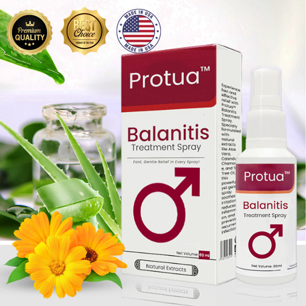 Protua™ Balanitis Treatment Spray - 👩‍⚕️Expert Recommendations Backed by the Health Association in the USA!🔥