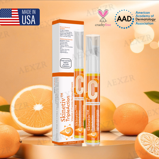 Skinetiv™ TripleAction -🆂🅰🆅🅴 🇺🇵 𝐭𝐨 8️⃣0️⃣% 🇴🇳 𝐝𝐢𝐬𝐜𝐨𝐮𝐧𝐭𝐬- Vitamin C Freckle Removal Cream