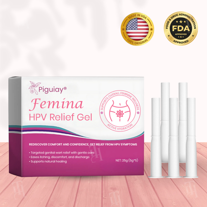 🌸 Official Store | Piguiay® Femina HPV Relief Gel – Your Gentle Solution to HPV Symptoms!💕