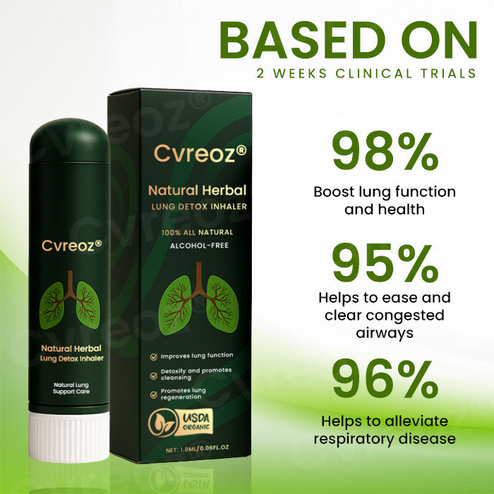 Cvreoz® Natural Herbal -𝕊𝕒𝕧𝕖 𝕦𝕡 𝕥𝕠 𝟟𝟘%- Lung Detox Inhaler ✅ʟɪᴍɪᴛᴇᴅ ᴅɪꜱᴄᴏᴜɴᴛ ᴇxᴘɪʀᴇꜱ ɪɴ 1️⃣0️⃣ ᴍɪɴᴜᴛᴇꜱ