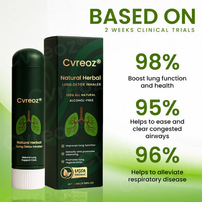 Cvreoz® Natural Herbal -𝕊𝕒𝕧𝕖 𝕦𝕡 𝕥𝕠 𝟟𝟘%- Lung Detox Inhaler ✅ʟɪᴍɪᴛᴇᴅ ᴅɪꜱᴄᴏᴜɴᴛ ᴇxᴘɪʀᴇꜱ ɪɴ 1️⃣0️⃣ ᴍɪɴᴜᴛᴇꜱ