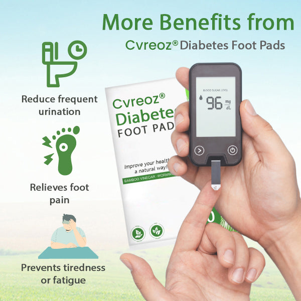 🌟 Official Store | Cvreoz® Diabetes Foot Pads🌿 Take Control of Your Diabetes Naturally!🔥Over 50,000 units sold