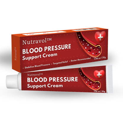 Nutravol™ Blood Pressure Support Cream - 👩‍⚕️ Recommended by Medical Experts!