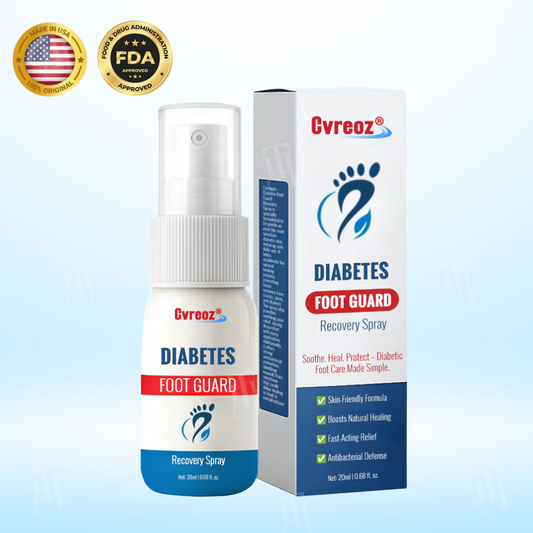 🔥Hot Sales - 50% OFF🔥Cvreoz® Diabetes Foot Guard Recovery Spray