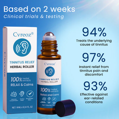 🔥FDA Designated Medical Online Store | 🌟 Cvreoz® Tinnitus Relief Herbal Roller - Already Sold 120,000+ Bottles Worldwide🔥