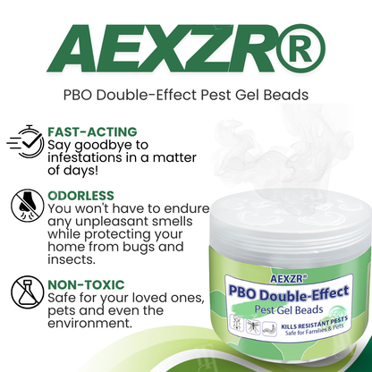 🌟 Official Store |Few Stocks Available🔥Hot Sale - 50% OFF🌿AEXZR® PBO Double-Effect Pest Gel Beads