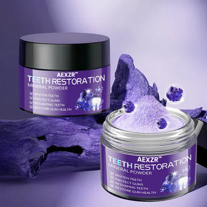 AEXZR™ Teeth Restoration Mineral Powder - 🦷 Restore, Repair, Smile Brighter!😁