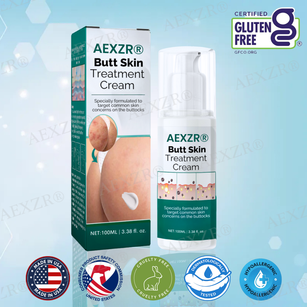 🌟 Official Store | AEXZR® Butt Skin Treatment Cream💕 Say Goodbye to Bumps and Hello to Smooth, Radiant Skin!