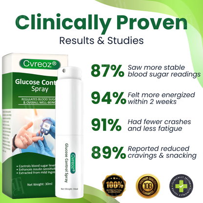 🌟 Official Store |Cvreoz® Glucose Control Spray🌿Transform Your Blood Sugar Management✅Reclaim Your Energy and Health!