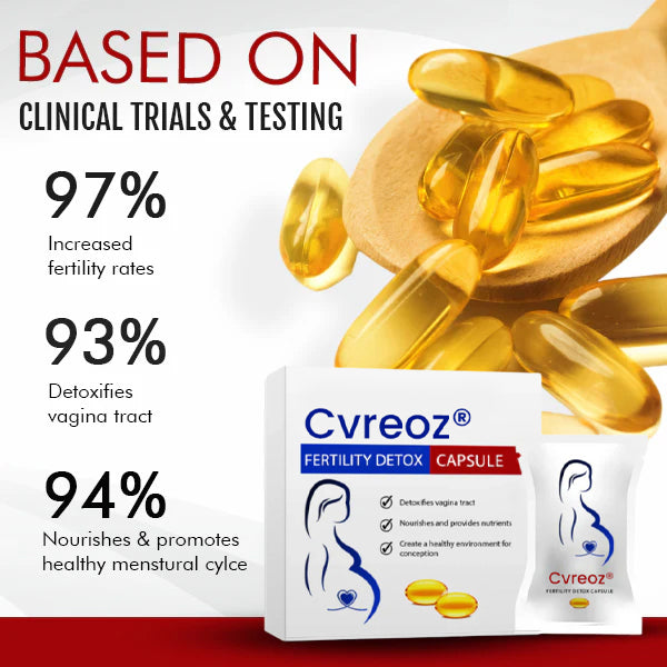 🌟 Official Store | Cvreoz® Fertility Detox Capsule💕 Unlock Your Fertility Potential Naturally!
