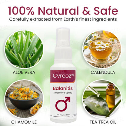 🔥Hot Sales - 50% OFF🌿Cvreoz® Balanitis Treatment Spray