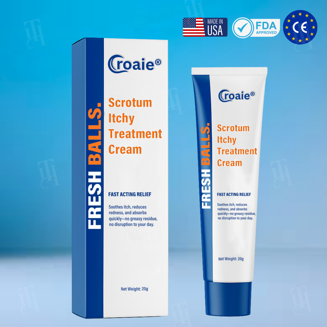 The FDA-Approved Solution🔥Croaie® Scrotum Itchy Treatment Cream - Already sold over 300,000 units worldwide✅