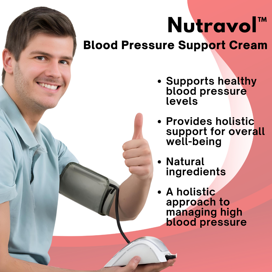 Nutravol™ Blood Pressure Support Cream - 👩‍⚕️ Recommended by Medical Experts!