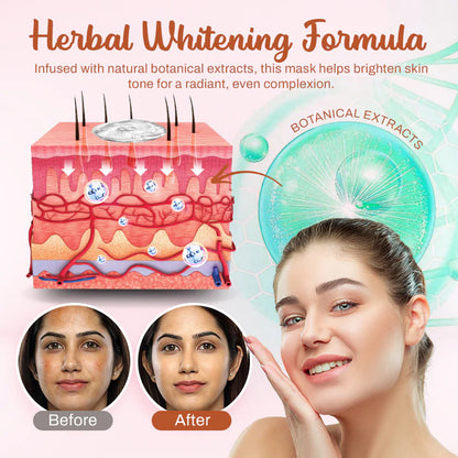 AEXZR® ✅ 𝕤𝕒𝕧𝕖 𝕦𝕡 𝕥𝕠 𝟟𝟘% Whitening and Freckle - Removing Mask