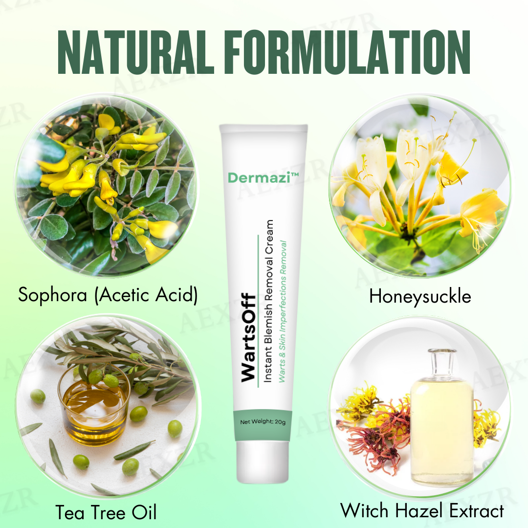 Dermazi™ -🆂🅰🆅🅴 🆄🅿 🆃🅾 8️⃣0️⃣% 🆃🅾🅳🅰🆈-  Instant Blemish Removal Cream