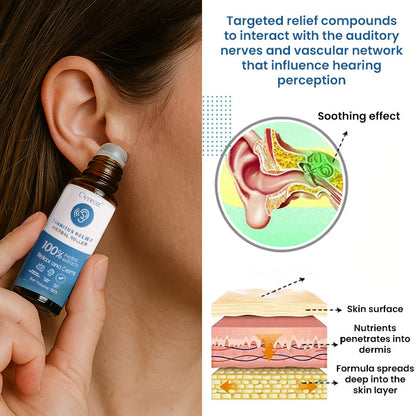 🔥FDA Designated Medical Online Store | 🌟 Cvreoz® Tinnitus Relief Herbal Roller - Already Sold 120,000+ Bottles Worldwide🔥